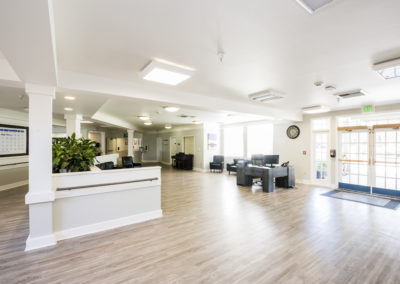 Lobby and receiving area